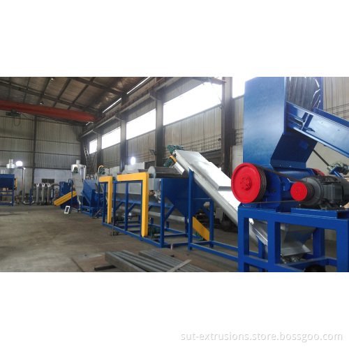500kg/H Plastic Film Washing Line